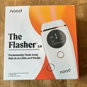 Nood The Flasher 2.0 IPL Hair Reduction Device   NEW IN BOX